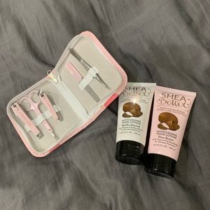 Lotion and manicure set